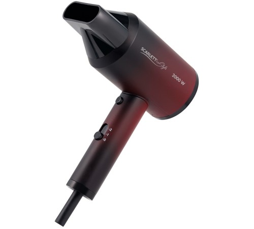Фен Scarlett SC-HD70I38 2000Вт бордовый Фен Scarlett SC-HD70I38 2000Вт бордовый
