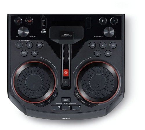Минисистема LG XBOOM OL75DK черный 600Вт CD CDRW DVD DVDRW FM USB BT