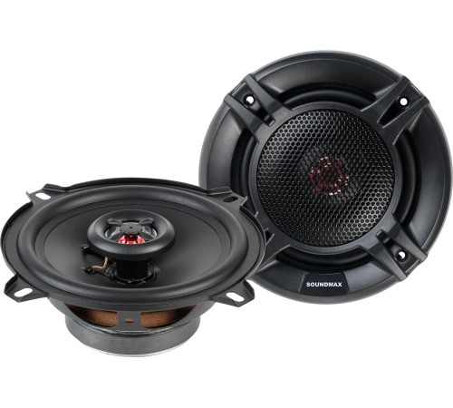 Колонки автомобильные Soundmax SM-CSI502 140Вт 90дБ 4Ом 13см (5дюйм) (ком.:2кол.) коаксиальные двухполосные
