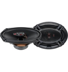 Колонки автомобильные Soundmax SM-CSI693 260Вт 92дБ 4Ом 15x23см (6x9дюйм) (ком.:2кол.) коаксиальные трехполосные