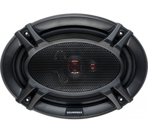 Колонки автомобильные Soundmax SM-CSI693 260Вт 92дБ 4Ом 15x23см (6x9дюйм) (ком.:2кол.) коаксиальные трехполосные
