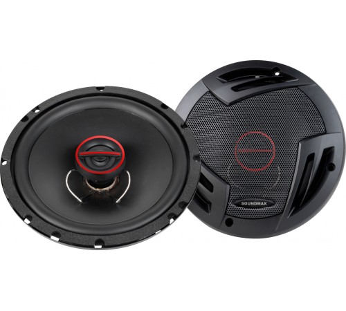 Колонки автомобильные Soundmax SM-CSV602 200Вт 93дБ 4Ом 16.5см (6 1/2дюйм) (ком.:2кол.) коаксиальные двухполосные