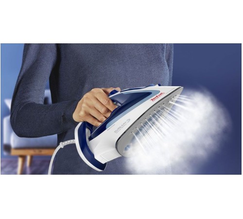 TEFAL FV5715E0 Утюг, 2500Вт, 195г, белый/синий