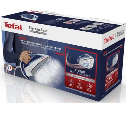 TEFAL FV5715E0 Утюг, 2500Вт, 195г, белый/синий