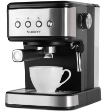 Кофеварка рожковая Scarlett SC-CM33022 1100Вт серебристый/черный