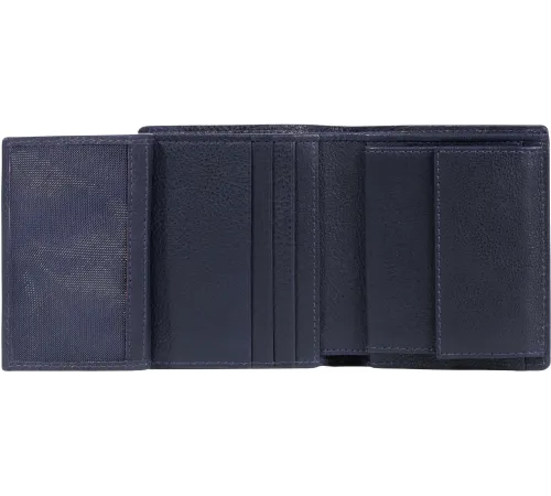 Кошелек мужской Piquadro Carl PU5964S129R/BLU темно-синий натур.кожа Кошелек мужской Piquadro Carl PU5964S129R/BLU темно-синий натур.кожа