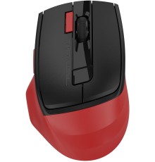 Мышь A4Tech Fstyler FG45CS Air красный/черный оптическая (2000dpi) silent беспроводная USB для ноутбука (7but)