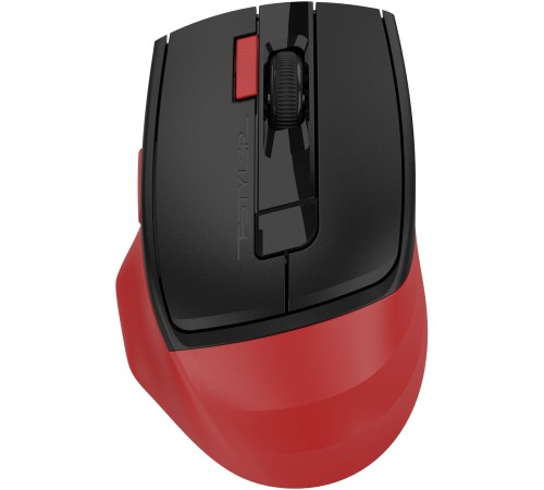 Мышь A4Tech Fstyler FG45CS Air красный/черный оптическая (2000dpi) silent беспроводная USB для ноутбука (7but)