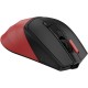 Мышь A4Tech Fstyler FG45CS Air красный/черный оптическая (2000dpi) silent беспроводная USB для ноутбука (7but)