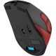 Мышь A4Tech Fstyler FG45CS Air красный/черный оптическая (2000dpi) silent беспроводная USB для ноутбука (7but)