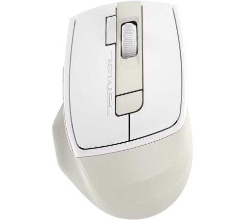 Мышь A4Tech Fstyler FG45CS Air бежевый оптическая (2000dpi) silent беспроводная USB для ноутбука (7but)