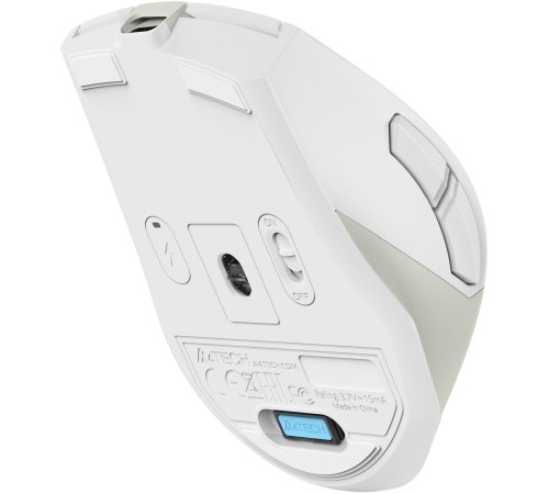 Мышь A4Tech Fstyler FG45CS Air бежевый оптическая (2000dpi) silent беспроводная USB для ноутбука (7but)