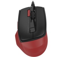 Мышь A4Tech Fstyler FM45S Air красный/черный оптическая (2400dpi) silent USB (7but)