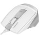 Мышь A4Tech Fstyler FM45S Air белый/серебристый оптическая (2400dpi) silent USB (7but)