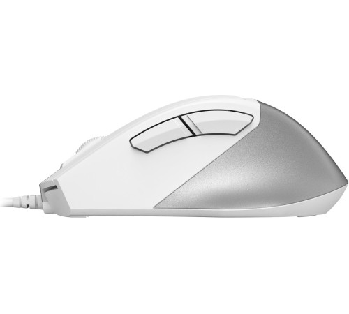 Мышь A4Tech Fstyler FM45S Air белый/серебристый оптическая (2400dpi) silent USB (7but)