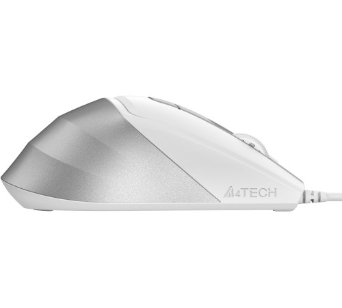 Мышь A4Tech Fstyler FM45S Air белый/серебристый оптическая (2400dpi) silent USB (7but)