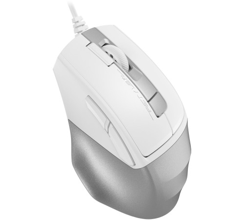 Мышь A4Tech Fstyler FM45S Air белый/серебристый оптическая (2400dpi) silent USB (7but)