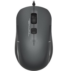 Мышь A4Tech Fstyler FM26 серый/черный оптическая (2000dpi) BT/Radio USB для ноутбука (3but)