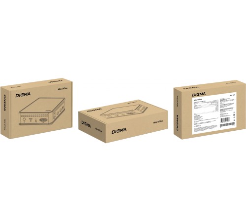 Неттоп Digma Mini Office P N5030 (1.1) 8Gb SSD256Gb UHDG 605 CR Windows 11 Professional GbitEth WiFi BT 36W черный (DPN5-8CXW01)