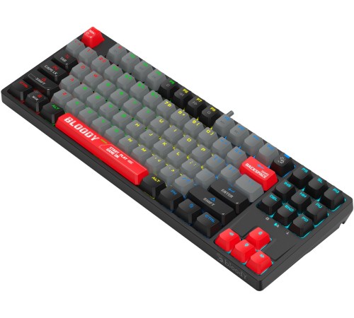 Клавиатура A4Tech Bloody S87 Energy механическая черный/красный USB for gamer LED (S87 USB ENERGY RED) Клавиатура A4Tech Bloody S87 Energy механическая черный/красный USB for gamer LED (S87 USB ENERGY RED)