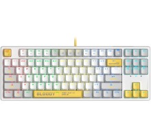 Клавиатура A4Tech Bloody S87 Energy механическая белый USB for gamer LED (S87 USB ENERGY WHITE)