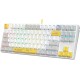 Клавиатура A4Tech Bloody S87 Energy механическая белый USB for gamer LED (S87 USB ENERGY WHITE)