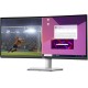 Монитор Dell 34" S3423DWC серебристый/черный VA LED 2ms 21:9 HDMI M/M матовая HAS 3000:1 300cd 178гр/178гр 3440x1440 100Hz DP WQ USB 10.38кг
