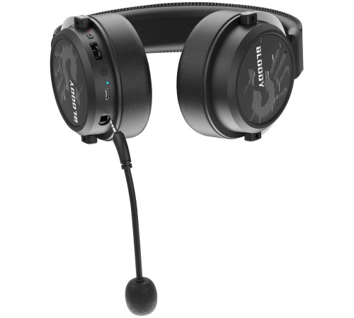 Наушники с микрофоном A4Tech Bloody MR590 Sports черный 1.5м мониторные BT/Radio/3.5mm оголовье (MR590 + WIRED/SPORT BLACK) Наушники с микрофоном A4Tech Bloody MR590 Sports черный 1.5м мониторные BT/Radio/3.5mm оголовье (MR590 + WIRED/SPORT BLACK)