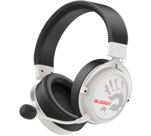 Наушники с микрофоном A4Tech Bloody MR590 Sports белый/черный 1.5м мониторные BT/Radio/3.5mm оголовье (MR590+ WIRED/SPORT WHITE) Наушники с микрофоном A4Tech Bloody MR590 Sports белый/черный 1.5м мониторные BT/Radio/3.5mm оголовье (MR590+ WIRED/SPORT WHITE)