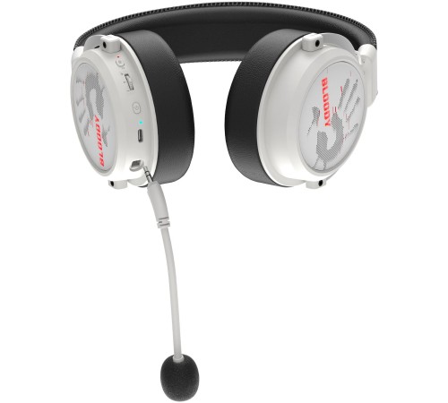 Наушники с микрофоном A4Tech Bloody MR590 Sports белый/черный 1.5м мониторные BT/Radio/3.5mm оголовье (MR590+ WIRED/SPORT WHITE) Наушники с микрофоном A4Tech Bloody MR590 Sports белый/черный 1.5м мониторные BT/Radio/3.5mm оголовье (MR590+ WIRED/SPORT WHITE)