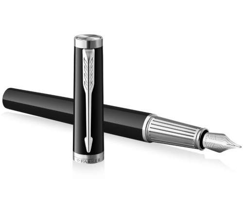 Ручка перьев. Parker Ingenuity Core F570 (2181994) Black СT F сталь нержавеющая подар.кор. Ручка перьев. Parker Ingenuity Core F570 (2181994) Black СT F сталь нержавеющая подар.кор.