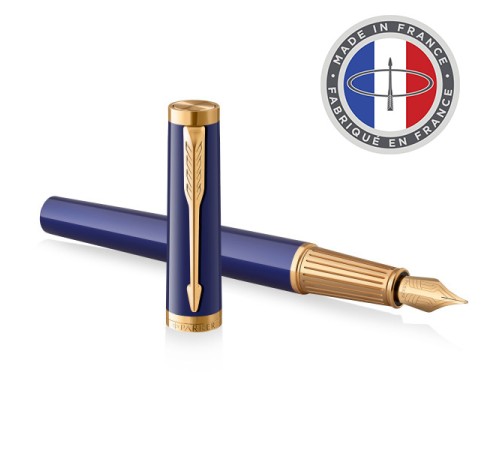 Ручка перьев. Parker Ingenuity Core F570 (2182009) Blue GT F сталь нержавеющая подар.кор. Ручка перьев. Parker Ingenuity Core F570 (2182009) Blue GT F сталь нержавеющая подар.кор.