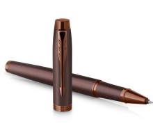 Ручка роллер Parker IM Monochrome T328 (2190513) Burgundy PVD F черн. черн. подар.кор.
