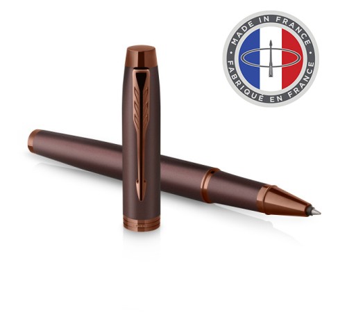 Ручка роллер Parker IM Monochrome T328 (2190513) Burgundy PVD F черн. черн. подар.кор.