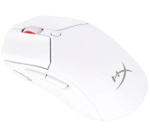 Мышь HyperX Haste 2 белый оптическая (26000dpi) беспроводная BT/Radio USB (5but)