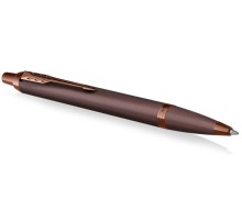 Ручка шариков. Parker IM Monochrome K328 (2190514) Burgundy PVD M син. черн. подар.кор.