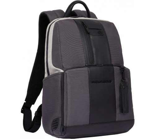 Рюкзак Piquadro Brief2 Special CA3214BR2S/GRN серый/черный нейлон/натур.кожа