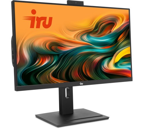 Моноблок IRU 23IM 23.8" Full HD i3 1215U (3.6) 8Gb SSD256Gb UHDG Windows 11 Professional GbitEth WiFi BT 120W Cam черный 1920x1080