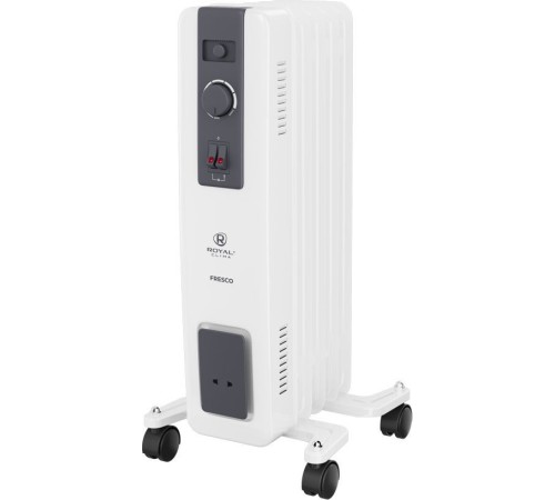 Радиатор масляный Royal Clima ROR-FR7-1500M 1500Вт белый/черный Радиатор масляный Royal Clima ROR-FR7-1500M 1500Вт белый/черный