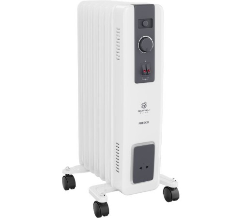 Радиатор масляный Royal Clima ROR-FR9-2000M 2000Вт белый/черный Радиатор масляный Royal Clima ROR-FR9-2000M 2000Вт белый/черный