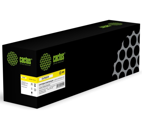 Картридж лазерный Cactus CS-TK5315Y TK-5315Y желтый (18000стр.) для Kyocera TASKalfa 408ci/508ci