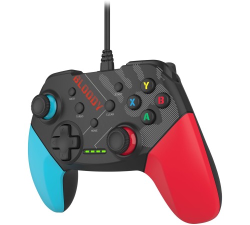 Геймпад A4Tech GP30 Sports черный/синий USB виброотдача обратная связь (GP30 SPORTS BLUE) Геймпад A4Tech GP30 Sports черный/синий USB виброотдача обратная связь (GP30 SPORTS BLUE)