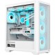 Корпус Formula Air Power G5 Plus белый без БП ATX 1x120mm 2xUSB2.0 1xUSB3.1 audio bott PSU