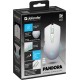 Мышь Defender Pandora GM-502 белый оптическая (3200dpi) silent беспроводная USB (6but)