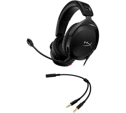 Наушники с микрофоном HyperX Cloud Stinger 2 черный 2м мониторные оголовье (519T1AA)