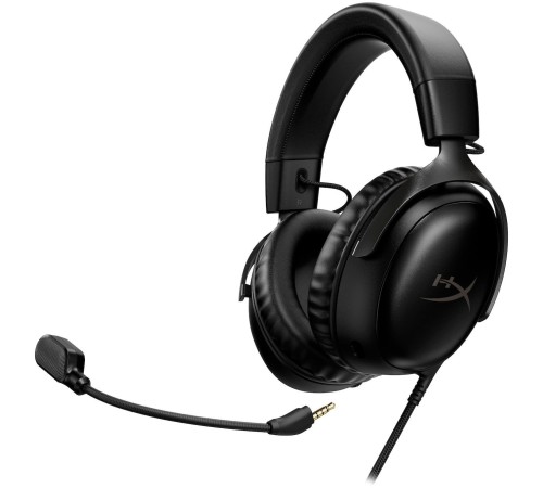 Наушники с микрофоном HyperX Cloud III черный 1.2м мониторные оголовье (727A8AA)