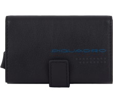 Чехол для кредитных карт Piquadro Urban PP5649UB00R/NGR черный/серый натур.кожа