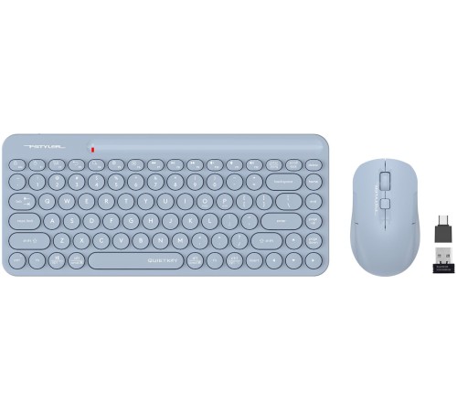 Клавиатура + мышь A4Tech Fstyler FG3200 Air клав:синий мышь:синий USB беспроводная slim Multimedia Клавиатура + мышь A4Tech Fstyler FG3200 Air клав:синий мышь:синий USB беспроводная slim Multimedia