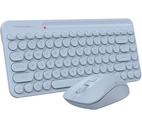 Клавиатура + мышь A4Tech Fstyler FG3200 Air клав:синий мышь:синий USB беспроводная slim Multimedia Клавиатура + мышь A4Tech Fstyler FG3200 Air клав:синий мышь:синий USB беспроводная slim Multimedia
