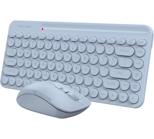 Клавиатура + мышь A4Tech Fstyler FG3200 Air клав:синий мышь:синий USB беспроводная slim Multimedia Клавиатура + мышь A4Tech Fstyler FG3200 Air клав:синий мышь:синий USB беспроводная slim Multimedia